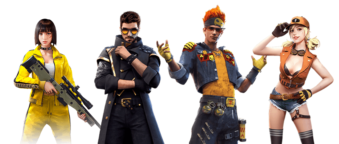 Free Fire characters