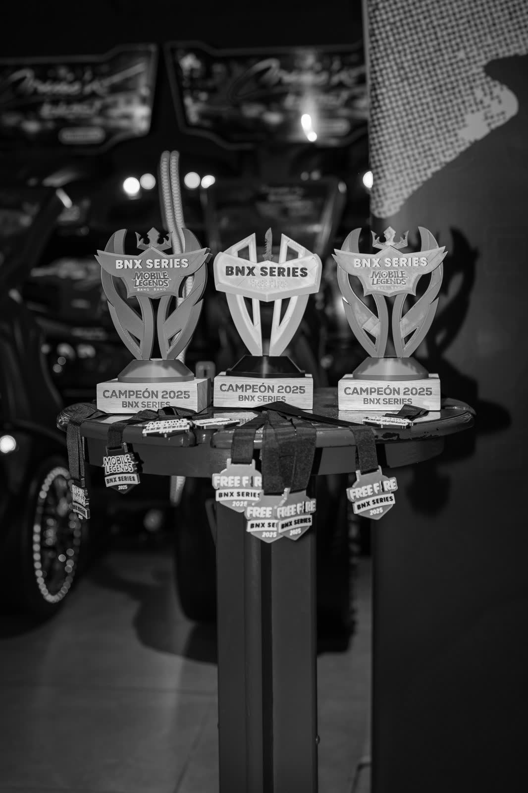 BNX Series trophies