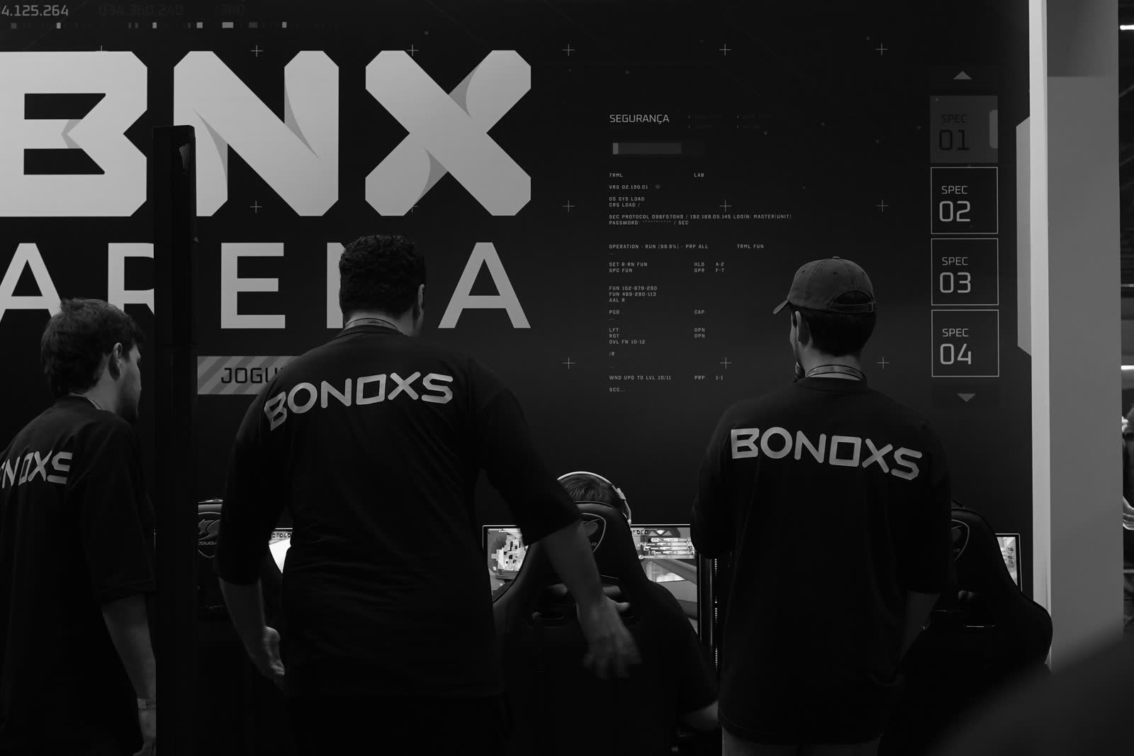 BONOXS team at the BNX Arena