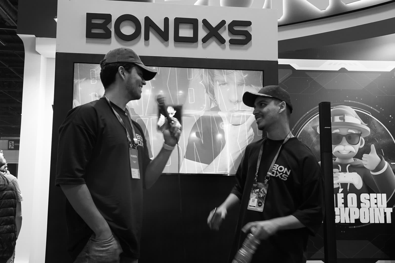 Interview at the BONOXS stand