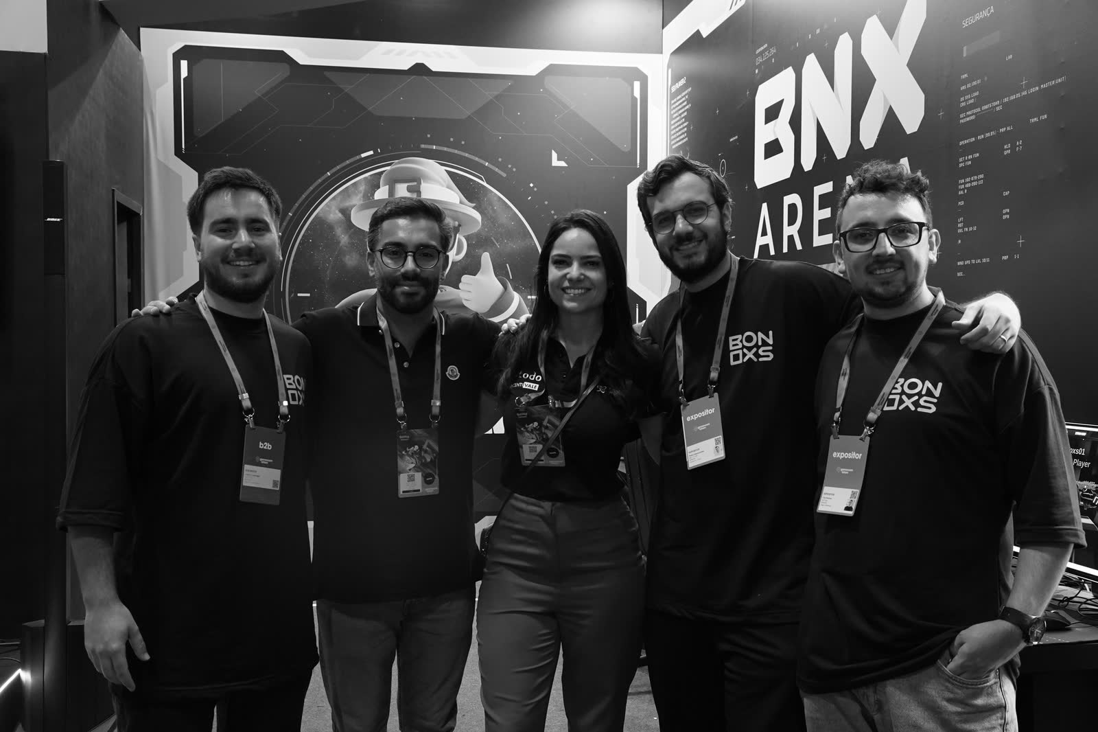 The BONOXS crew at the BNX Arena